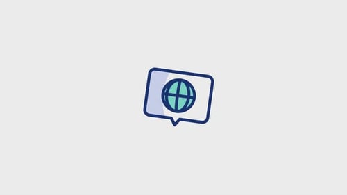 Globales animiertes Symbol
