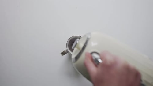 Making Cup of Tea from Above