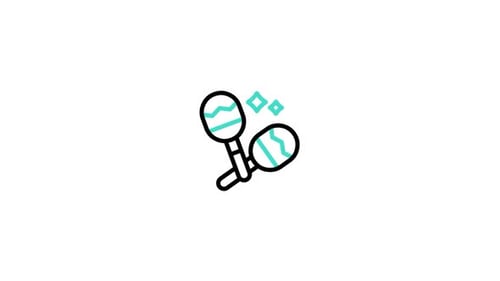 Maracas Animated Icon
