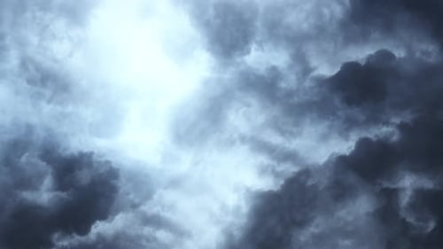 4k Dramatic Clouds in the sky.
