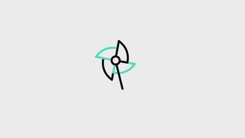 Pinwheel Animated Icon