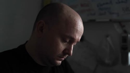 Creative Journaling: Man Working from Home Office