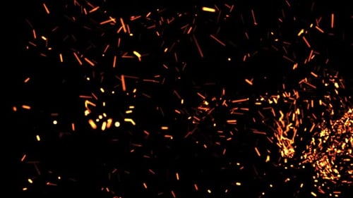 Partículas de fuego