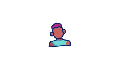 Animiertes Avatar-Symbol