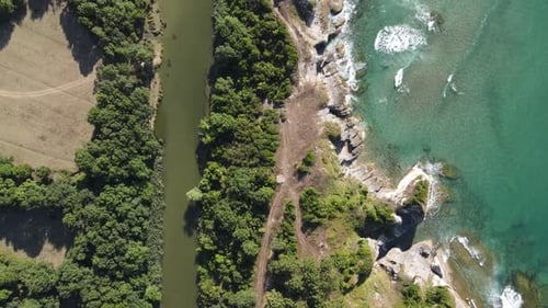 Overhead Seaside