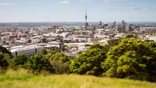 Auckland New Zealand Time Lapse