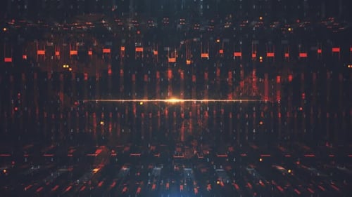 Stock Exchange Pixel Background