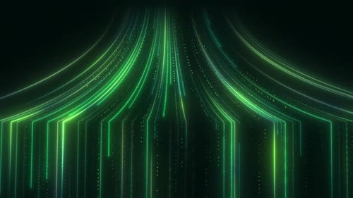 Dynamisch leuchtende Bewegungslinien V11