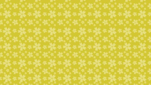 Fond de fleurs orange - 4K