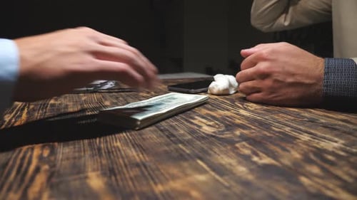 Shady Exchange: Money and a Mysterious Item