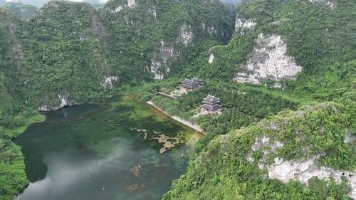 Hidden Temples in a Lush Valley of Trang An Ninh Binh Vietnam
