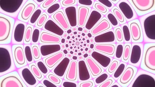 Psychedelic Trippy Kaleidoscope Vj Loop Animation