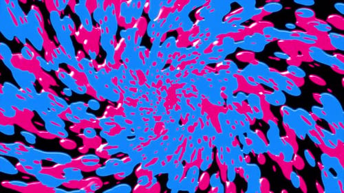 Splash-Effekt-Animation auf transparentem Hintergrund — Eine dynamische, nahtlose Flüssigkeit. Perfekt für Overlays
