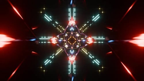 Retro Wave Colorful Background Endless Futuristic Loop