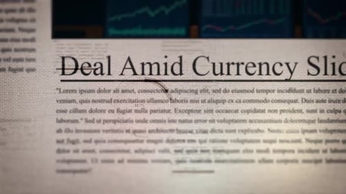 Egypt Secures Imf Deal Amid Currency Slide Newspaper Style Headline Titles