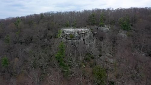 Forest Bluff Overlook Hiking the Rocky Cliffside Nature Trail