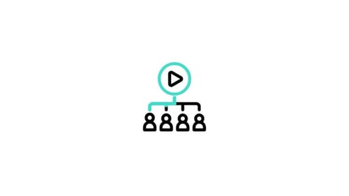 Icono animado de transmisión