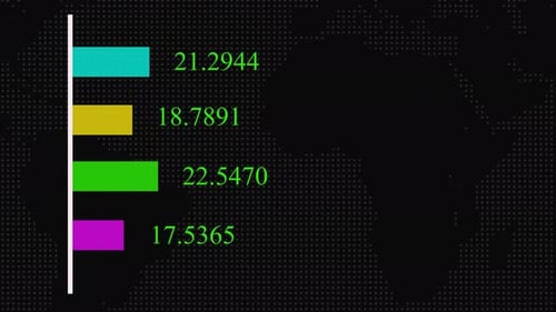 graph chart up down business statistics