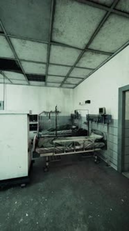 Abandoned Hospital Room Evokes Memories of Healing and Hope