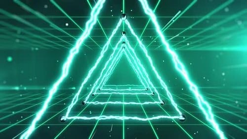 Electric Futuristic Tunnel