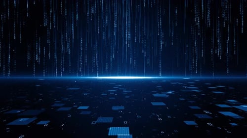 Binary Code Details Technology