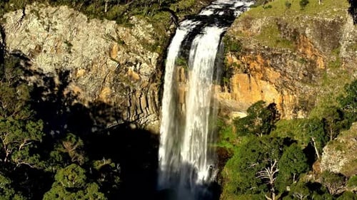 Breathtaking And Beautiful View Of Waterfall