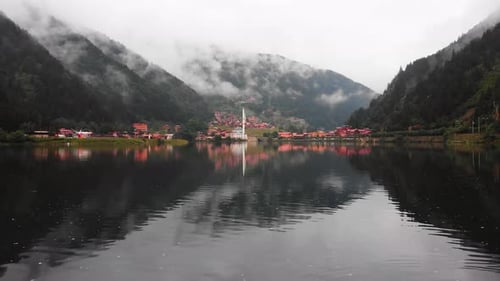 Uzungol Lake With Ducks 1 (Backwards)