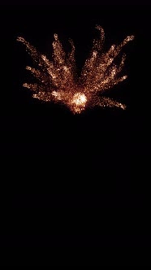 Spark Burst Particle Explosion Effect