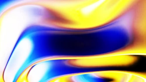 Vibrant Abstract Fluid Gradient Seamless Loop Background