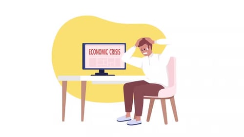 Noticias animadas sobre finanzas aisladas