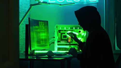 Hacker macht schlechte Dinge im Dark Web: Er stiehlt Geld und freut sich darüber