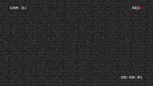 retro cctv screen animation