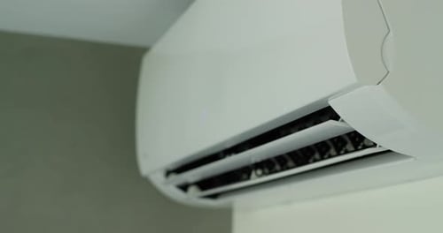 Air Conditioner Vent Opening in Modern Home