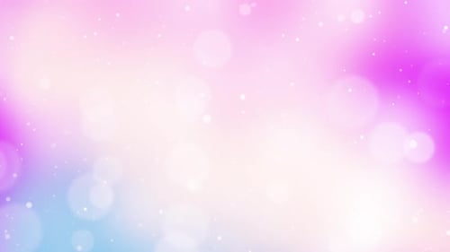 Colorful Blurred Particle Bokeh Background Loop V5