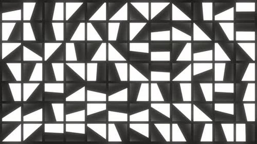 Black And White Many Changing Screen Background Vj Loop In 4K