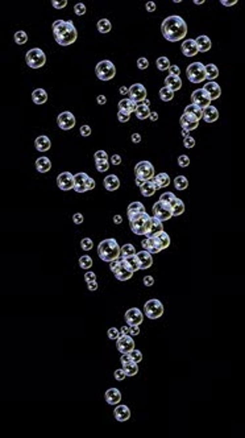 Underwater Scene Air Bubbles