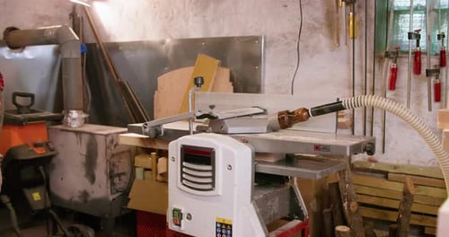 Carpentry Industry Planing Wood Work Lumber Block