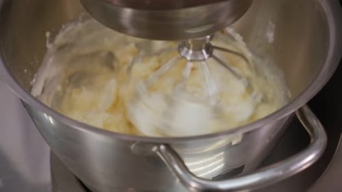 Mixing Batter in a Stand Mixer