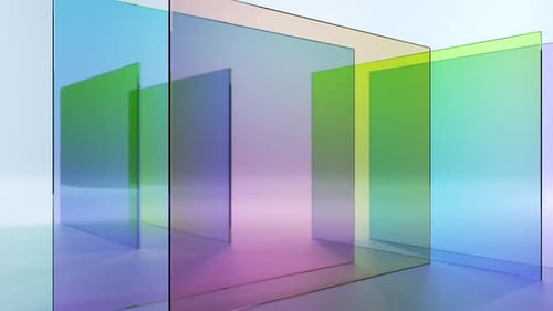 translucent glass blocks