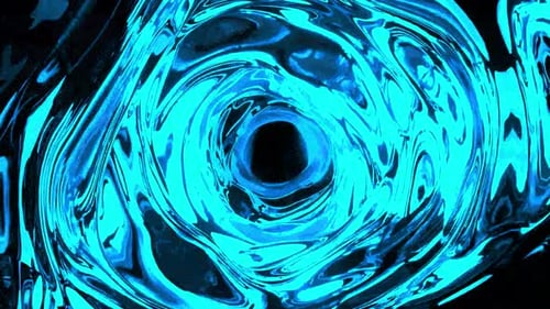Neon Colorful Tunnel Background Video