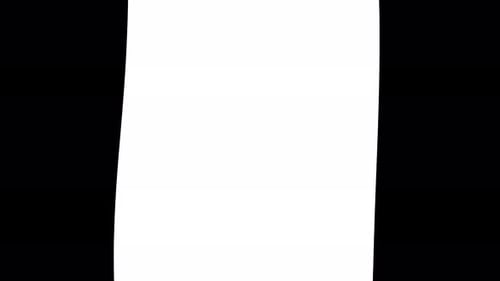 Tidal Collection: Vertical waves separating from the center transition effect on black background