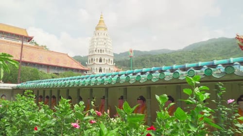 Awesome view of the Kek Lok Si Temple, Penang, Malaysia