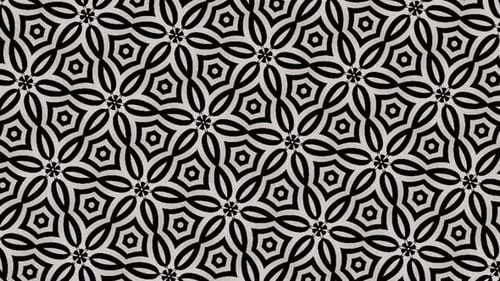 Fond d'animation de motifs isométriques fluides | Fond de motifs de récompenses