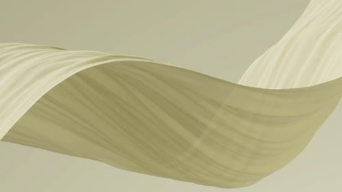 Abstract Flowing Cream Colored Cloth