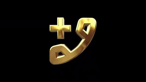 Add Call Golden Icon