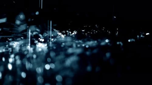 Water Drop Falling