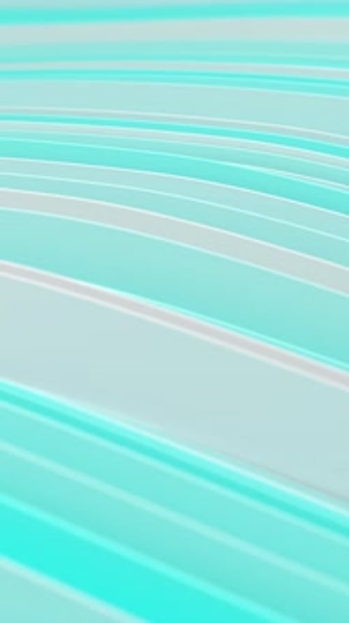 Abstract Fluid Light Blue Waves Looping Background