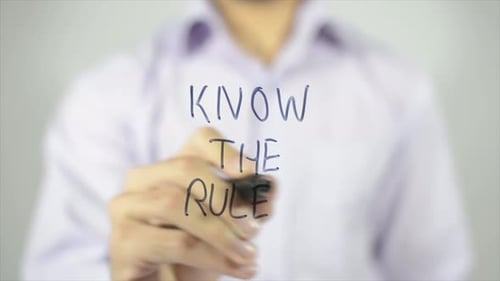 Know the Rules