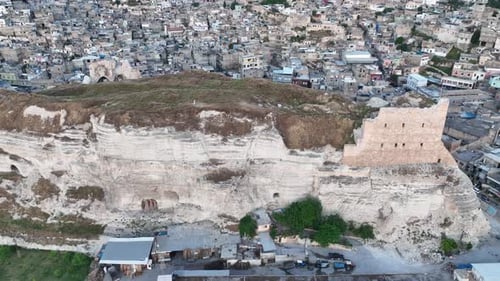 Sanliurfa, Birecik Castle Aerial View
