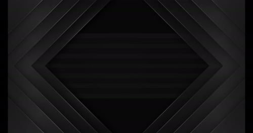 Dark Geometric Shape Logo Reveal Intro
